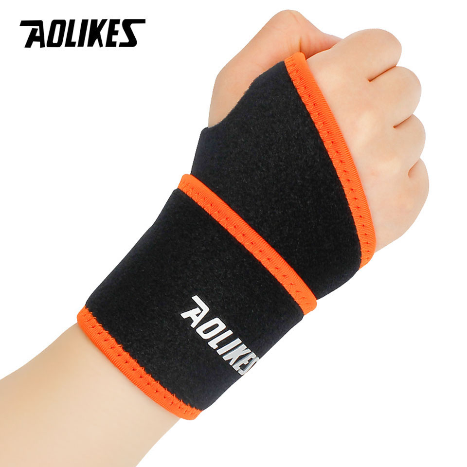 Wrist Wraps Weightlifting Support - 1 шт., регулируемый фиксатор для большого