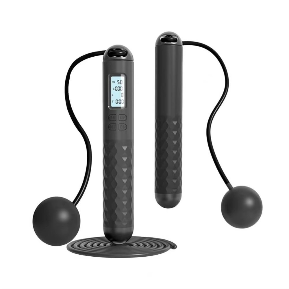 Smart Jump Rope Digital Counter - Портативная беспроводная скакалка без веревки с